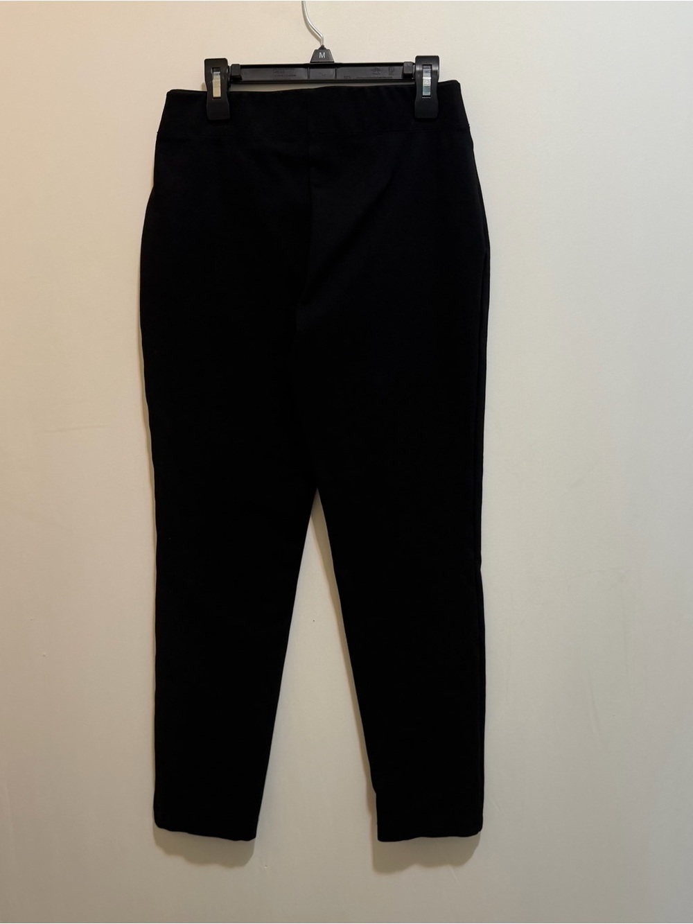 Max Studio Black Slim Ponte Leggings